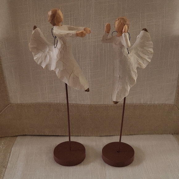Set of 2 Angels - Picture 1 of 4